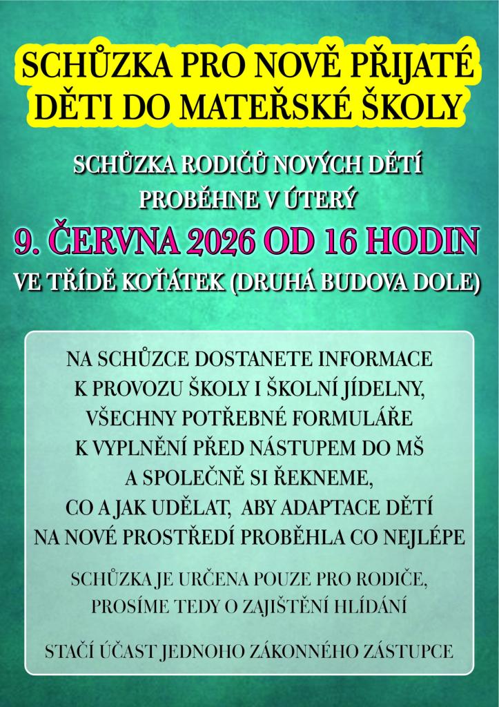 nové děti
