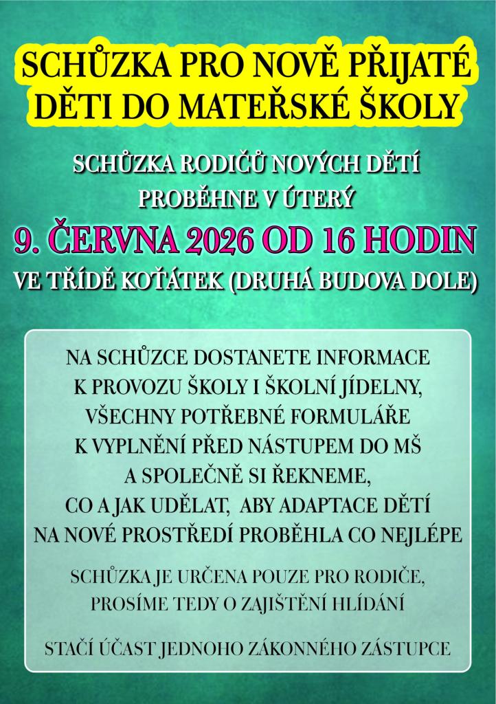 nové děti